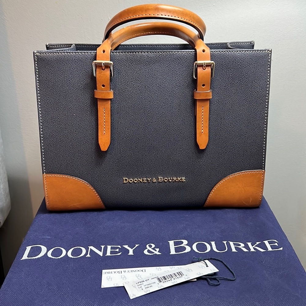 Dooney & Bourke Leather Janine Satchel w/Dustbag